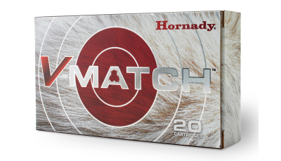 Hornady 81504 V-Match 6.5Creedmoor 100gr ELD-VT 20 Per Box/10 Case