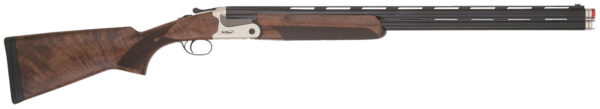 TriStar 33160 Cypher  Over/Under 12 Gauge 3" 2rd 28" Blued Chrome-Lined, Stainless Steel Rec, Deluxe Walnut Furniture, Fiber Optic Sight, 5 Ext. Chokes