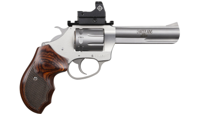 Charter Arms 72245 Target Pathfinder 22 LR 8 Shot, 4.20" Anodized Stainless Steel Barrel & Cylinder, Stainless Aluminum Frame, Rosewood Grip, Sightmark Micro Optic