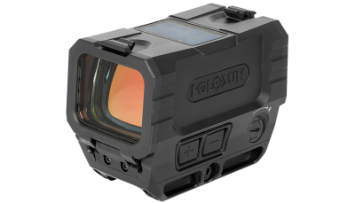 Holosun RONINAEMSMAXRD AEMS Max Ronin Black Anodized 1 x 1.1" x 0.87" 2 MOA Red Dot/65 MOA Circle Multi Reticle