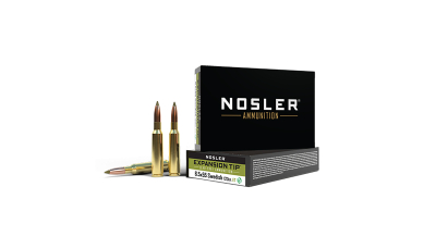 Nosler 40015   6.5x55Swedish 120gr Expansion Tip 20 Per Box/10 Case