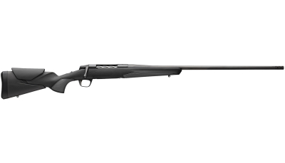 Browning 036031294 X-Bolt 2 Micro Full Size 6.5 PRC 3+1 22" Matte Blued Threaded Sporter Barrel, Matte Blued Drilled & Tapped Steel Receiver, Adjustable Vari-Tech Black Synthetic Stock