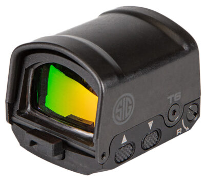Sig Sauer Electro-Optics SOR21601 Romeo2 Mil-Spec Reflex Sight Black Anodized 1 x 30 mm 6 MOA Red Dot Full Shroud Only