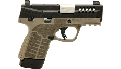 Savage Arms 67065 Stance XR 9mm 13+1 3.20" Natural Black Nitride Ported Stainless Steel Slide FDE Glass Filled Nylon Grip Ambidextrous