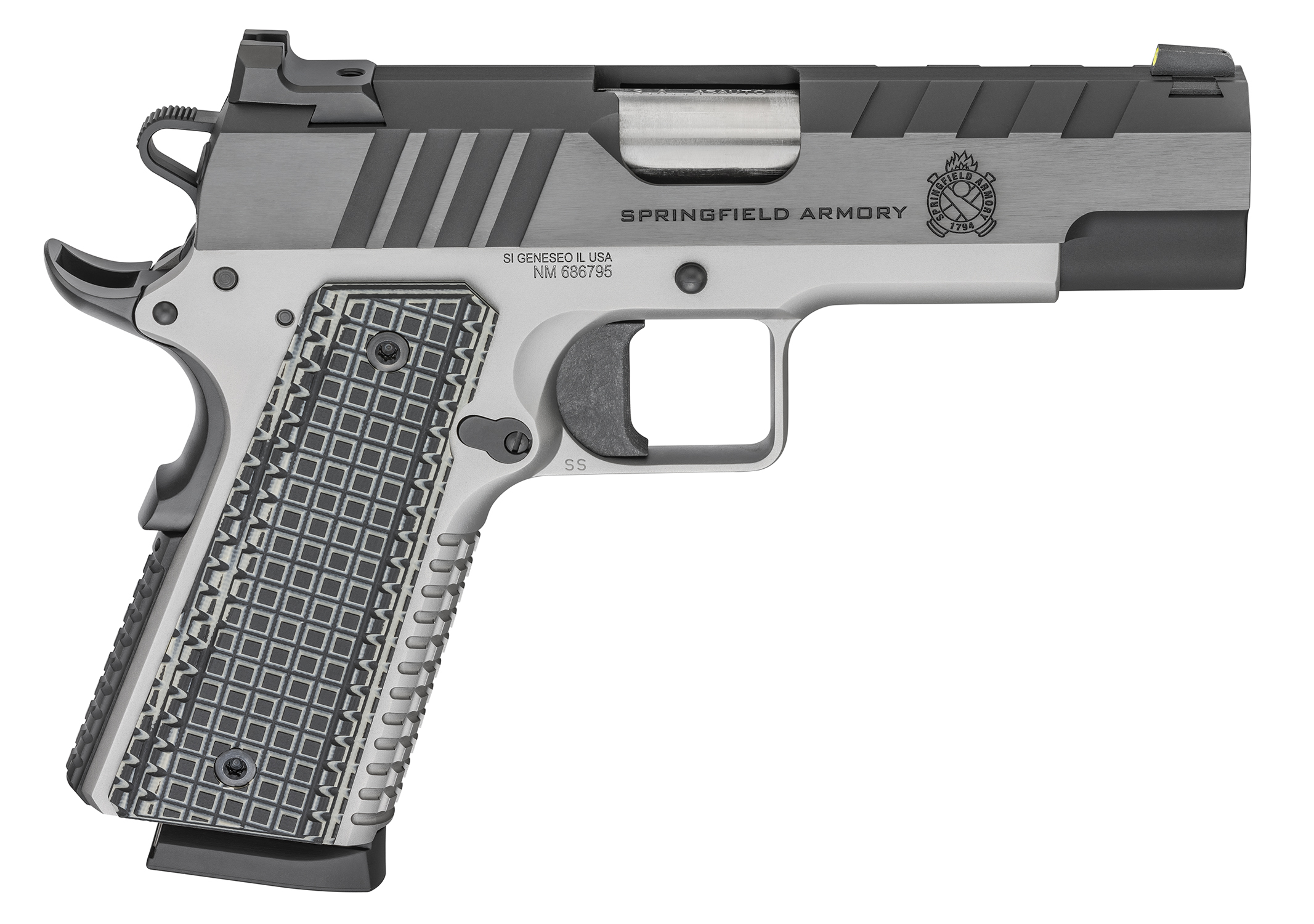 SPRINGFIELD ARMORY EMISSARY 1911 45ACP 4.2" BL/S#