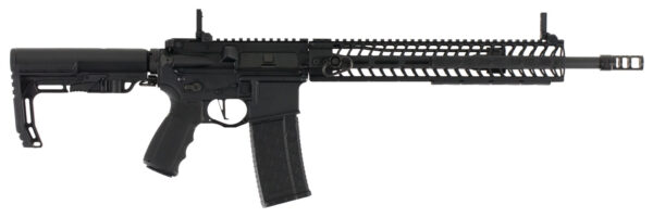 Spikes PHUR5435M3R Pipe Hitter  223 Rem,5.56x45mm NATO 16" No Magazine Black Hard Coat Anodized 6 Position MFT BMS Minimalist Stock