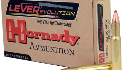 Hornady 82730 LEVERevolution  30-30Win 160gr Flex Tip eXpanding 20 Per Box/10 Case