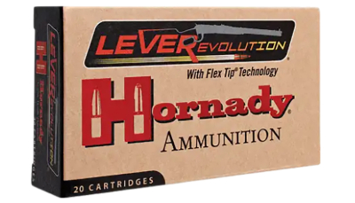 Hornady 82744 LEVERevolution  444Marlin 265gr Flex Tip eXpanding 20 Per Box/10 Case