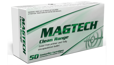 Magtech CR40A Clean Range 40S&W 180gr Fully Encapsulated Bullet Flat 50 Per Box/20 Case
