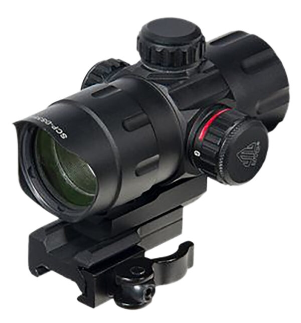 UTG SCPDS3840W 4.2" ITA Red/Green CQB DOT  Black Anodized 1 x 38 mm 4 MOA Red/Green Dot