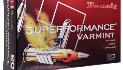 Hornady 83366 Superformance Varmint  22-250Rem 50gr Hornady V Max 20 Per Box/10 Case