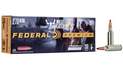 Federal P270WSMTC1 Premium  270WSM 130gr Trophy Copper 20 Per Box/10 Case
