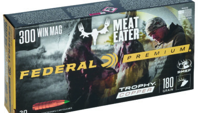 Federal P300WTC1 Premium 300WinMag 180gr Trophy Copper 20 Per Box/10 Case