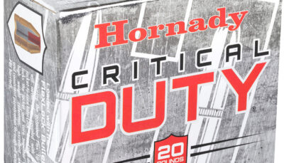 Hornady 90926 Critical Duty  45ACP+P 220gr Hornady FlexLock 20 Per Box/10 Case