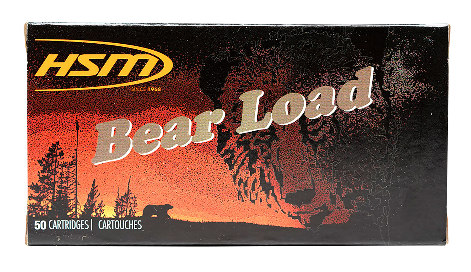 HSM 45C7N Bear Load 45 Colt +P 325 gr Wide Flat Nose 50 Per Box/ 10 Case