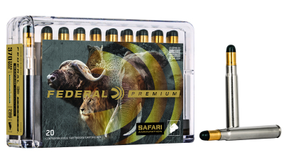 Federal P370WH Premium Safari Cape-Shok 370SakoMag 286gr Woodleigh Hydro Solid 20 Per Box/10 Case