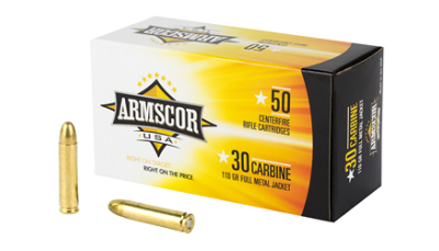 ARMSCOR 30CARB 110GR FMJ 50/1000