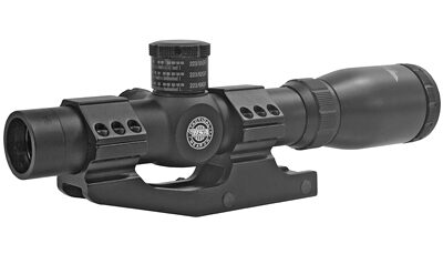 BSA TACT WPN 1-4X24 MIL DOT BLK