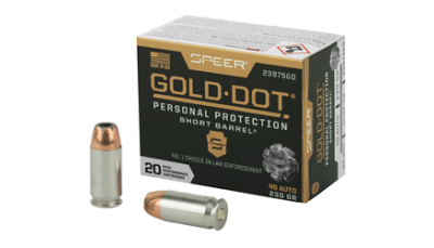 SPR GOLD DOT 45ACP 230G HP SB 20/200