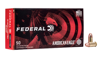FED AM EAGLE 32ACP 71GR FMJ 50/1000