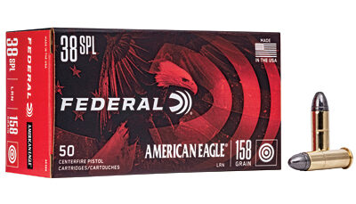 FED AM EAGLE 38SPL 158GR LRN 50/1000