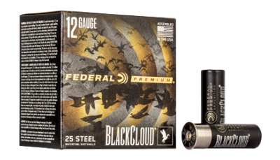 FED BLK CLOUD 12GA 3" #4 25/250