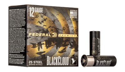 FED BLK CLOUD 12GA 3" BB 25/250