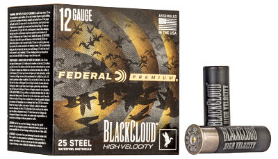 FED BLK CLOUD 12GA 3" #3 HV 25/250