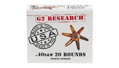 G2R CIVIC DUTY 40S&W 122GR 20/500