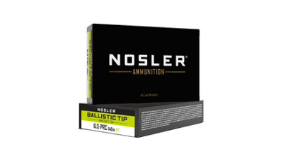 NOSLER 6.5 PRC 140GR BT 20/200