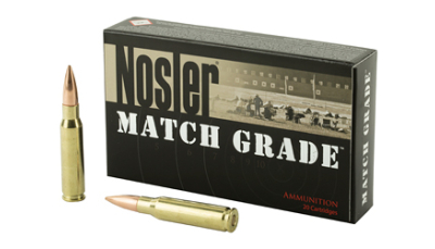 NOSLER 308WIN 168GR CC 20/200