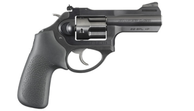 RUGER LCRX 38SPC+P BLK 3" HOGUE GP
