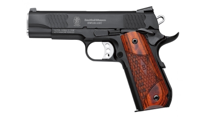 SMITH AND WESSON SW1911SC 45A 4.25" BL NS E-SER