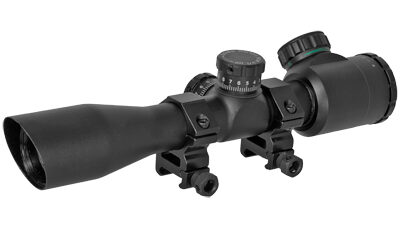 TRUGLO XTREME 4X32 MDOT IR RINGS BLK