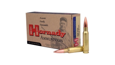Hornady Match Rifle Ammunition .308 Win 178 gr BTHP Match 20/Box