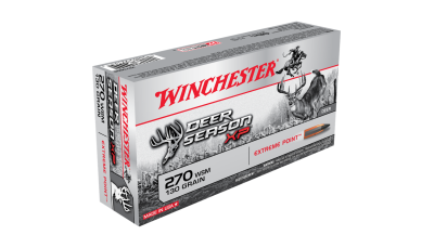 Winchester Deer Season XP Rifle Ammunition 270 WSM 130 gr. PT 3275 fps 20/ct