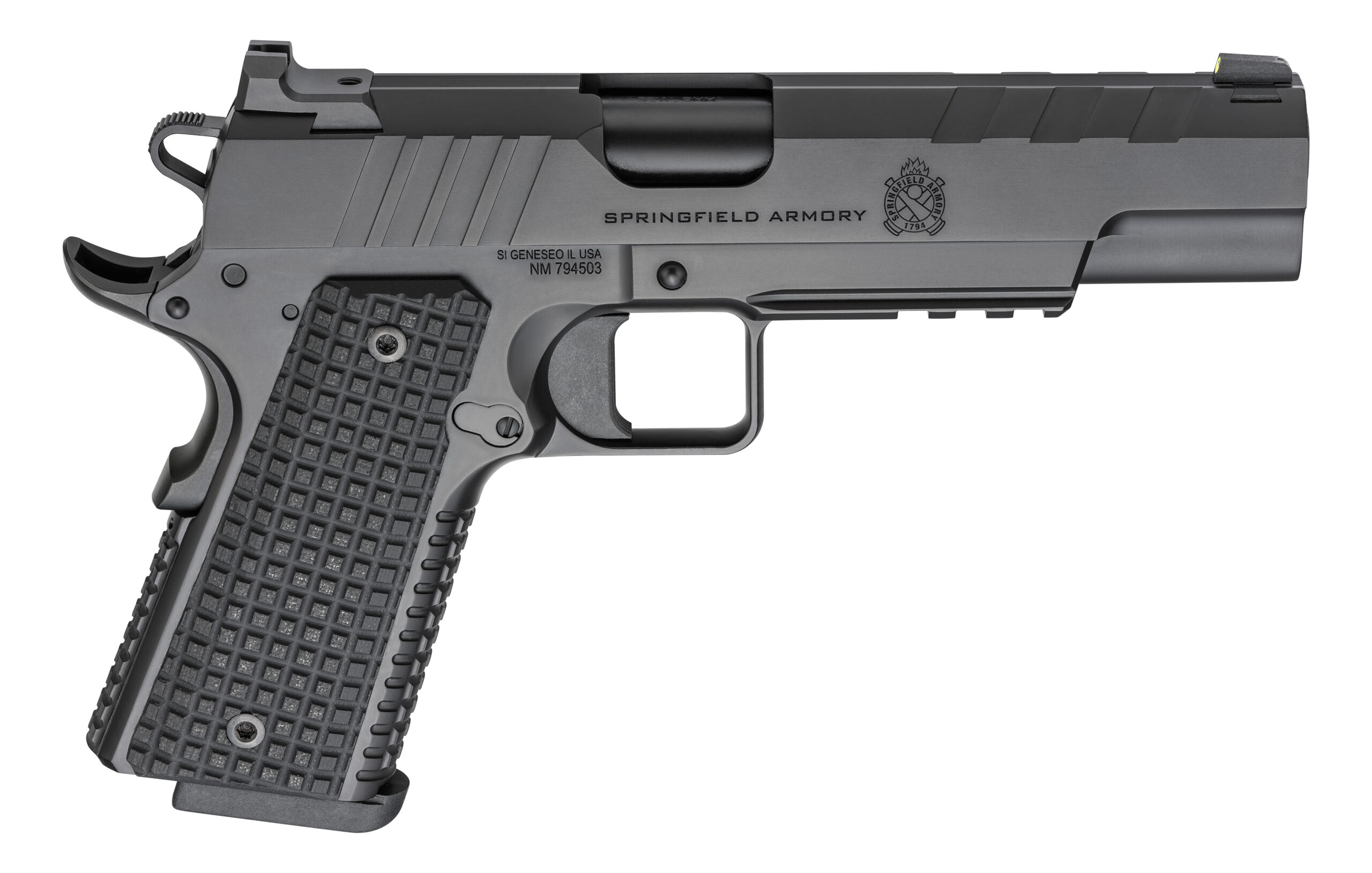 SPRINGFIELD ARMORY EMISSARY 1911 9MM 5" BLK     #