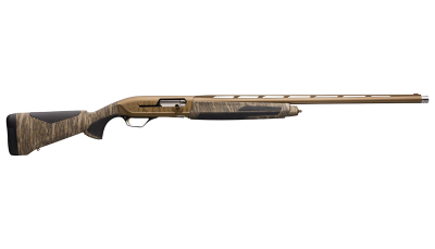 Browning 011706205 Maxus II Wicked Wing 12 Gauge 3.5" 4+1 26" Barrel, Burnt Bronze Cerakote Metal Finish, Mossy Oak Bottomland with Overmolded Grip Panels Stock