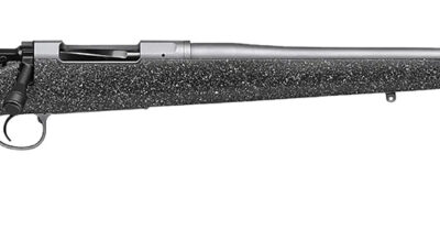 Nosler 40121 M21  6.5 Creedmoor 4+1 22" Barrel, Stainless Steel Nitride Metal Finish, Gray Speckled Black All-Weather Epoxy Stock