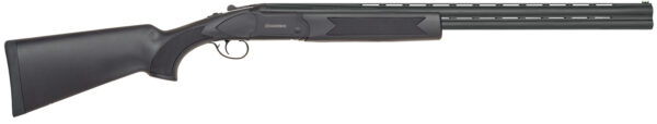 Mossberg 75483 Silver Reserve Eventide Over/Under 20 Gauge 3" 2rd 26", Black, Synthetic Furniture, Fiber Optic Sight, 5 Field Set Chokes