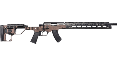 Christensen Arms 8011202401 MPR 22 WMR 30+1 18" Black Match Grade Threaded Barrel, Black Nitride Picatinny Rail Receiver, Carbon Fiber M-LOK Handguard, Desert Brown Adj w/MagneLock Technology Stock