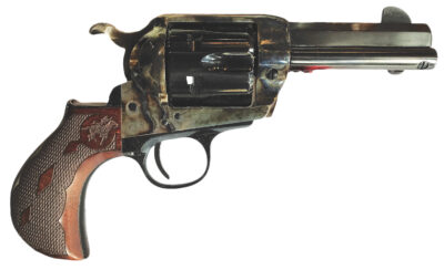 Cimarron PP340MALO2 EL Malo 2  357 cal 38 Special 3.50" Smooth Walnut Grip