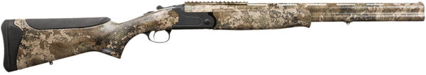 Charles Daly 930398 202T  20 Gauge Break Open 3.50" 2rd 22" TrueTimber Strata Over/Under Vent Rib Barrel, Black TrueTimber Strata Picatinny Rail Steel Receiver, Fixed TrueTimber Strata Synthetic Stock