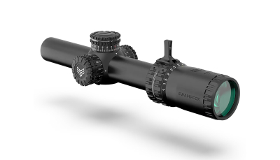 Swampfox Optics ARH11024B Arrowhead  Black 1-10x 24mm 30mm Tube Guerrilla Dot BDC Reticle