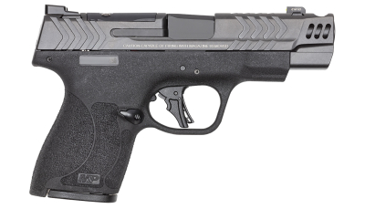 S&W M&P9 PC SHLD+ 14410 9MM 4    COMP   OR 10R BLK