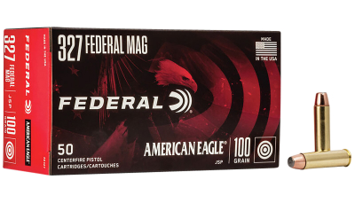 Federal AE327 American Eagle Handgun 327FederalMag 100gr Soft Point 50 Per Box/20 Case