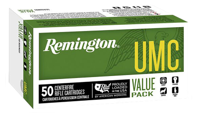 Remington Ammunition 23712 UMC Value Pack 30Carbine 110gr Full Metal Jacket 50 Per Box/10 Case