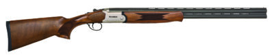 Mossberg 75477 Silver Reserve Bantam 20 Gauge with 26" Polished Blued Barrel, 3" Chamber, 2rd Capacity, Satin Silver Engraved Metal Finish & Satin Black Walnut Stock Right Hand (Full Size)
