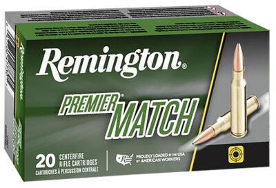 Remington Ammunition 27680 Premier Match 223Rem 69gr Sierra MatchKing BTHP 20 Per Box/10 Case