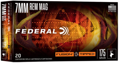 Federal F7PRCTFS2 Fusion  7mmPRC 175gr Bonded Soft Point 20 Per Box/10 Case